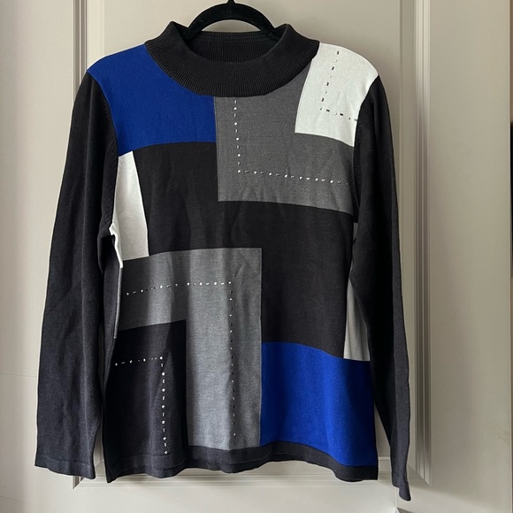 NWT Alia Petite Lightweight Sweater Top Size petite large - Picture 2 of 9